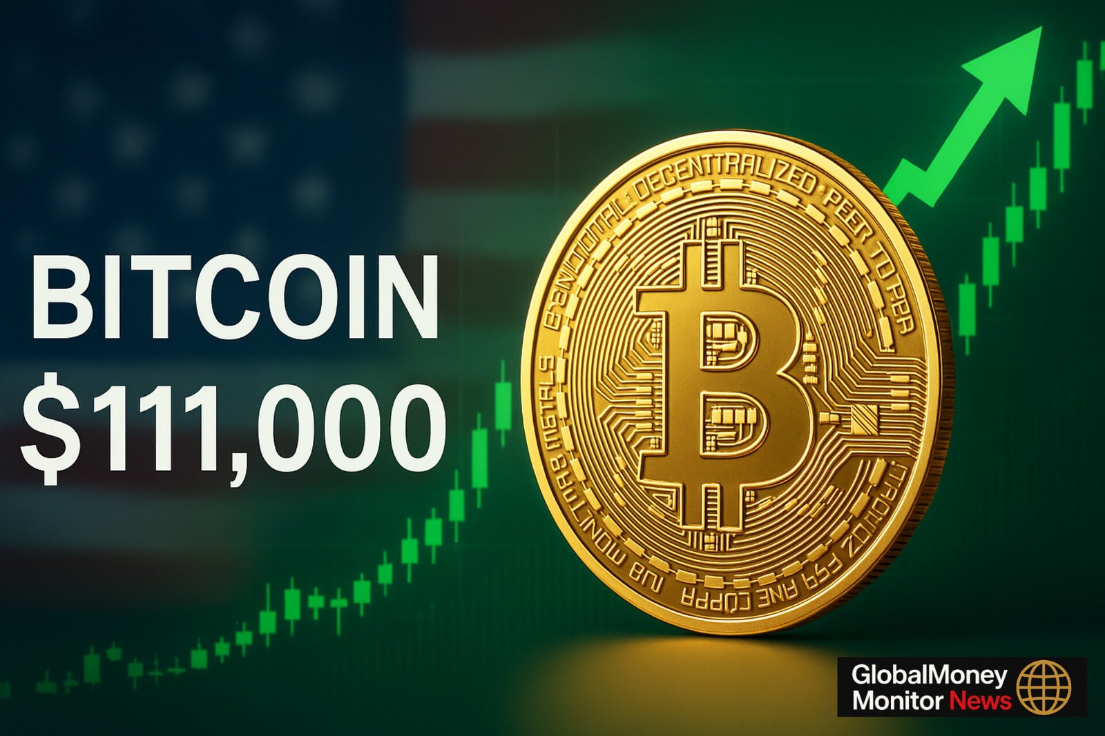 Bitcoin Holds Strong Above $111,000 as US Economic Data Brings Relief